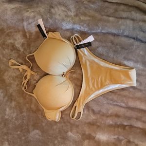 Gold Victoria's Secret Bikini